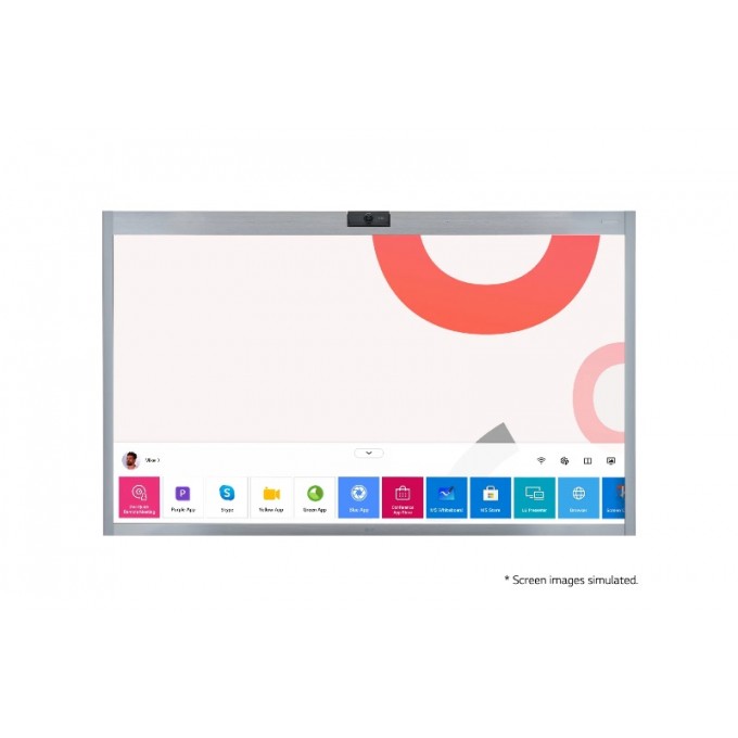 Интерактивный дисплей Все-в-одном для видеоконференций, 55", камера UHD, 10 микрофонов, AMD Ryzen, Win 10, UHD, 450 кд/м.кв., 8/7 LG 55CT5WJ