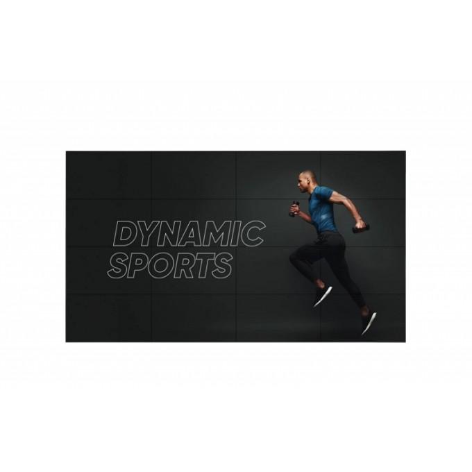 Панель для видеостен, 55 дюймов, 500 кд/м2, 24/7, межпанельный шов 3,5 мм, FHD, LG webOS 4.1, UHD на проход, Haze 3%, VESA 600*400, антибликовое покрытие 55VL5PJ-A