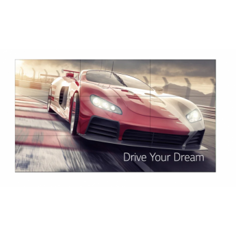 Панель для видеостен, 55", 500 кд/м2, 24/7, межпанельный шов  1,8 мм, FHD, LG webOS 2.0, UHD на проход, VESA 600*400 55VM5J-H