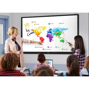 Интерактивный дисплей 86", 3840х2160, ИК сенсор, 20 точек касания, динамики, 330 кд/м.кв., 1100:1, 16/9, Android LG COOTHOSHEHIE-CTOPOH-EKPAHA"":-""16:9""