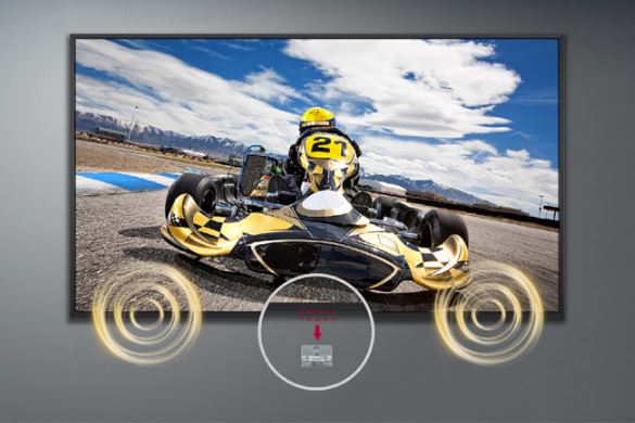 LG UH5F-B Съемный логотип и встроенная акустика LG UH5F-B Съемный логотип и встроенная акустика